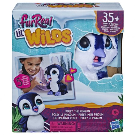 FURREAL FRIENDS interaktīvā rotaļlieta Lil Wilds Penguin, F35125L0 F35125L0