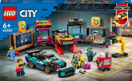 60389 LEGO® City Auto uzlabošanas darbnīca 60389