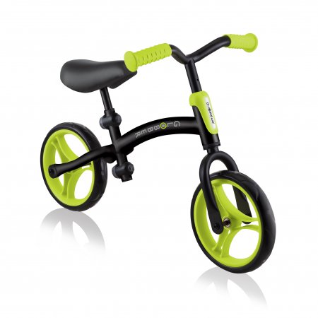 GLOBBER balansa velosipēds Go Bike, melns-laima zaļš, 610-236 610-236