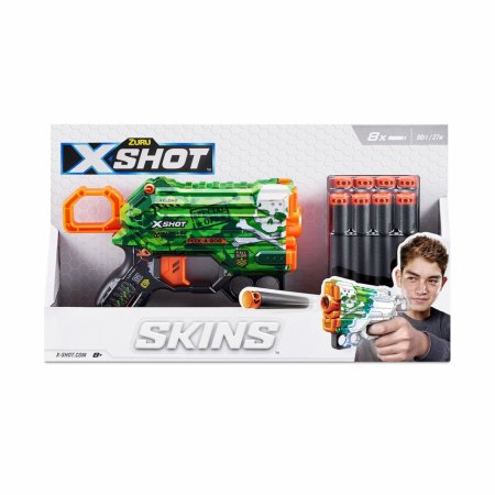 XSHOT spēļu ierocis Skins Menace, assort., 36515 36515