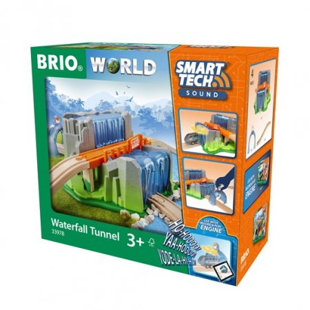 BRIO dzelzceļa komplekts Ūdenskrituma tunelis, 33978 33978