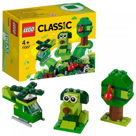 11007 LEGO® Classic Creative Radošie zaļie klucīši 11007