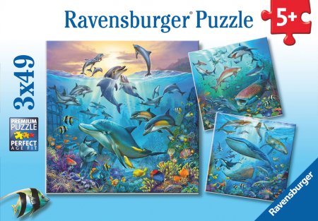 "RAVENSBURGER puzles ""Oke?na pasaule"", 3x49 gab., 5149" 5149