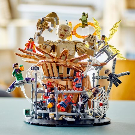 76280 LEGO® Super Heroes Marvel Zirnekļcilvēks Pret Sandman: Pēdējā Kauja 