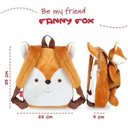 PERLETTI Divpusēja mugursoma Fanny fox, 13054 13054