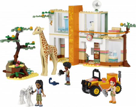 41717 LEGO® Friends Mia savvaļas dzīvnieku glābšanas centrs 41717