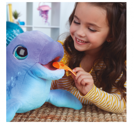 FUR REAL interaktīvā mīkstā rotaļlieta Dolphin, F24015L0 F24015L0