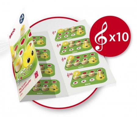 BRIO muzikālā rotaļlieta Caterpillar, 30189 30189