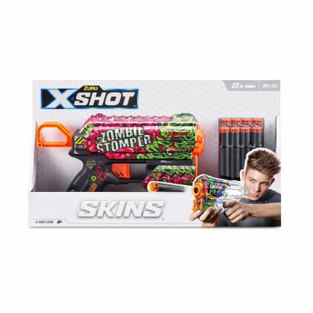 XSHOT spēļu ierocis Skins Flux, assort., 36516 36516