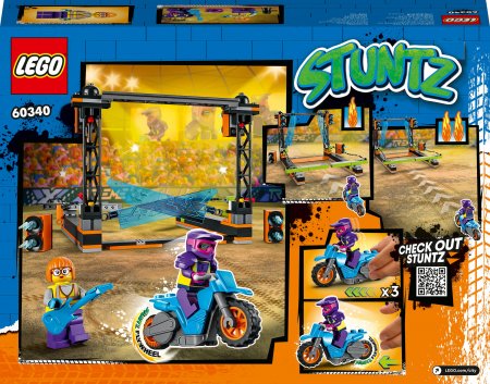 60340 LEGO® City Stunt Asmeņu triku izaicinājums 60340