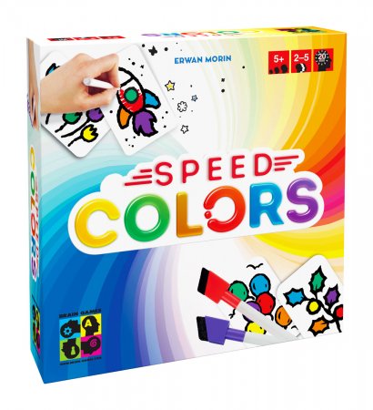 BRAIN GAMES kāršu spēle Speed Colors (LT,LV,EE), BRG#SPCOL BRG#SPCOL