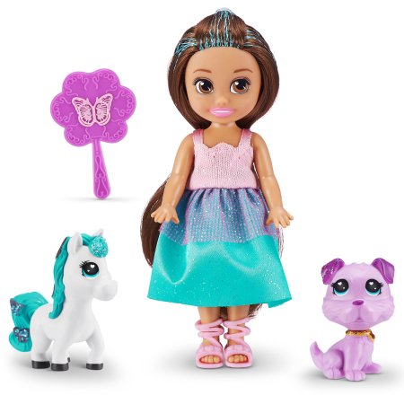 SPARKLE GIRLZ leļļu rotaļu komplekts - Princese ar mājdzīvniekiem, sortiments, 100522 