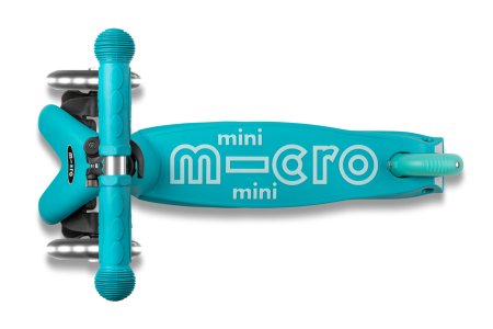 MICRO skrejritenis Mini Micro Deluxe LED Aqua, MMD076 