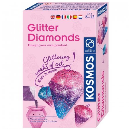 KOSMOS eksperimentu komplekts Glitter Diamonds, 1KS616946 1KS616946