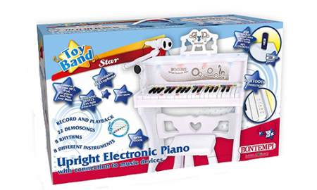 BONTEMPI elektroniskās  klavieres ar  mikrofonu, 10 8000 10 8000