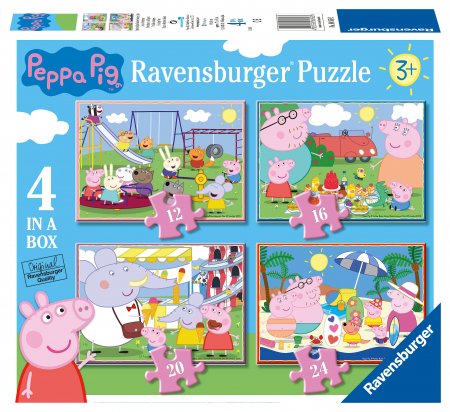 RAVENSBURGER puzle Peppa Pig 12/16/20/24gab., 06958 06958