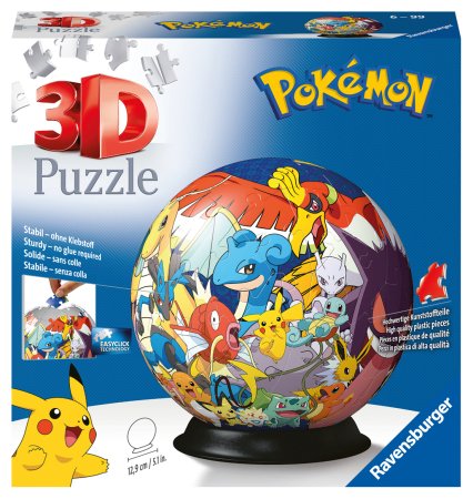 "RAVENSBURGER 3D puzle ""Pokemon bumba"", 72 gab., 11785" 11785