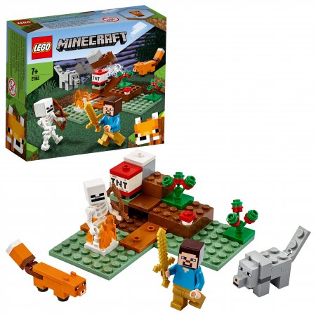 21162 LEGO® Minecraft™ Piedzīvojums taigā 21162