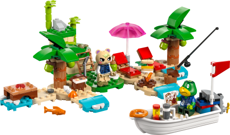 77048 LEGO® Animal Crossing™ Kapp'n salas brauciens ar laivu 