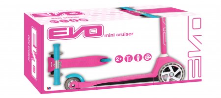 HTI skrejritenis Mini Cruiser, pink, 1437306 1437306