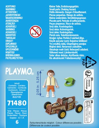 PLAYMOBIL SPECIAL PLUS bērns ar kartingu, 71480 