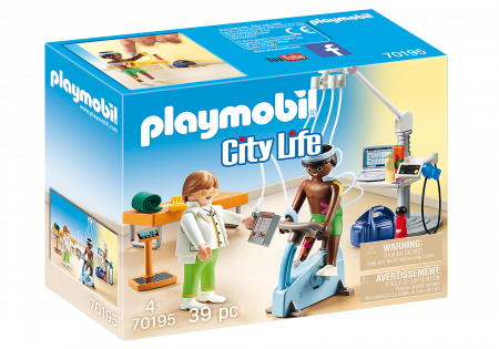 PLAYMOBIL City Life Fizioterapeits, 70195 70195