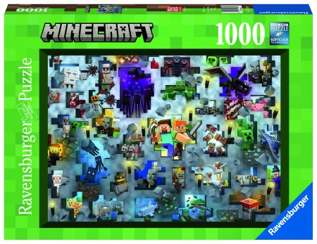 RAVENBURGER puzle Minecraft Mobs, 1000gab., 17188 17188