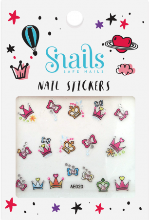 SNAILS nail stickers, Princess, 0200 0200