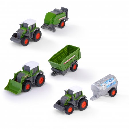 SIMBA DICKIE TOYS traktors ar piekabi Fendt Micro Farmer assort., 203732002 203732002