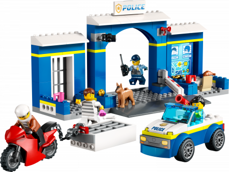 60370 LEGO® City Policijas iecirknis un pakaļdzīšanās 60370