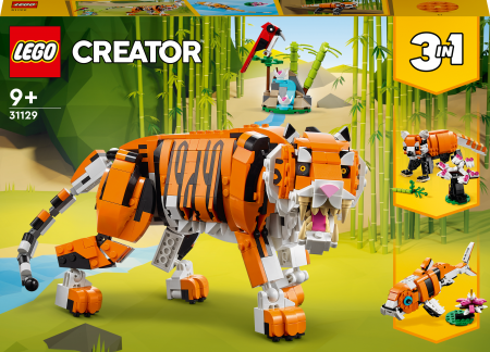 31129 LEGO® Creator Majestātiskais tīģeris 31129