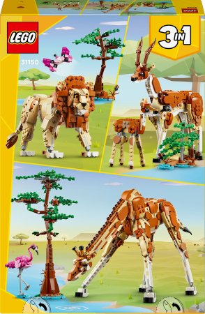 31150 LEGO® Creator Mežonīgie Safari Dzīvnieki 