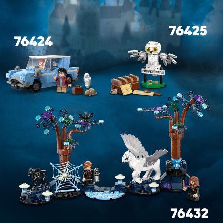 76425 LEGO® Harry Potter™ Hedviga Dzīvžogu ielā 4 