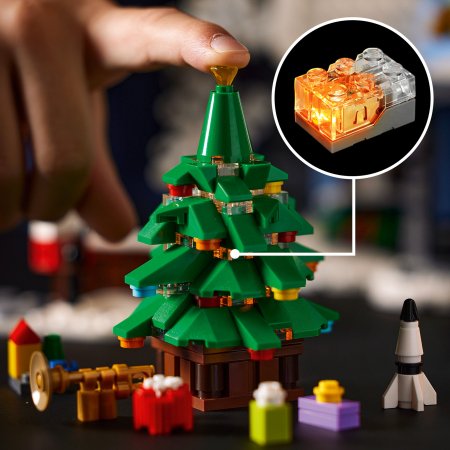 10293 LEGO® Icons Ziemassvētku vecīša apciemojums 10293