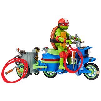 TMNT motocikls ar Raphael, 83432 83432