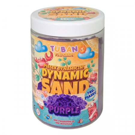 TUBAN dinamiskās smiltis, violets 1 kg, TU3556 TU3556