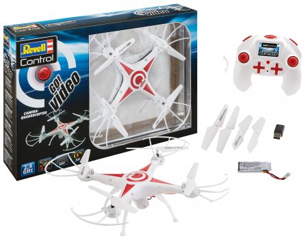 REVELL RC kvadrokopters GO! VIDEO, 23858 23858