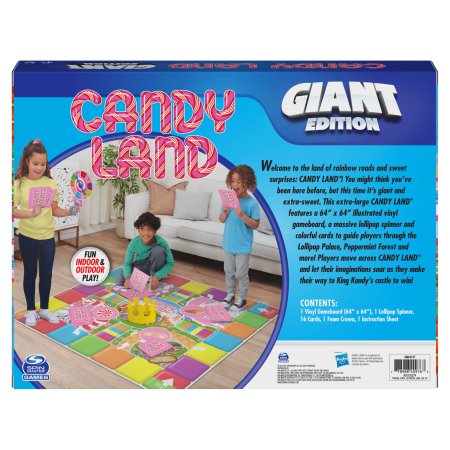 SPIN MASTER galda spēle Giant Candyland, 6063157 