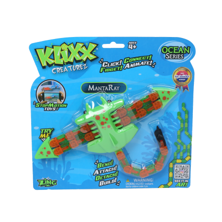 ZING "KLIXX SEA CREATUREZ" salokāmi jūras radījumi, sortiments, KX300/KX310/KX320/KX330 