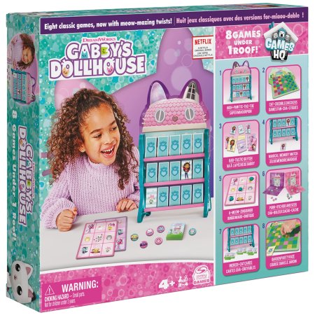 SPINMASTER GAMES spēle "Gabby's Dollhouse", 6065857
 6065857