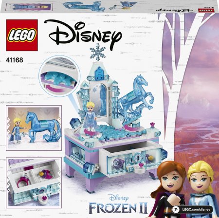 41168 LEGO® I Disney Princess Elzas rotaslietu kārbiņa 41168
