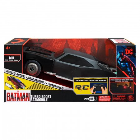 BATMAN 1:10 RC transportlīdzeklis Batmobile Turbo Boost, 6061300 6061300