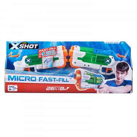 X-SHOT ūdenspistoļu komplekts Micro Fast-Fill, 56244 56244