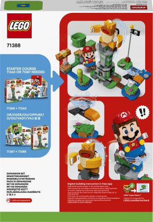 71388 LEGO® Super Mario Bosa Sumo Bro torņa gāšanas paplašinājuma maršruts 71388