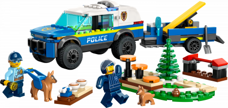 60369 LEGO® City Policijas suņu mobilais treniņš 60369