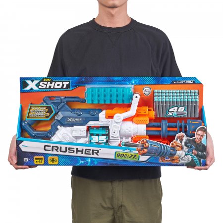 XSHOT-DART rotaļu pistole Blaster Exel Crusher, 36382 36382