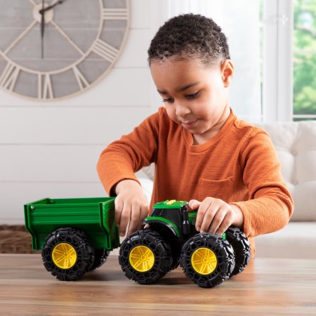 JOHN DEERE traktors ar furgonu, 47353 47353