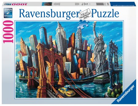 RAVENSBURGER puzle Welcome to New York, 1000gab., 16812 16812