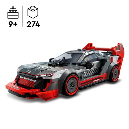 76921 LEGO® Speed Champions Audi S1 e-tron quattro sacīkšu auto 