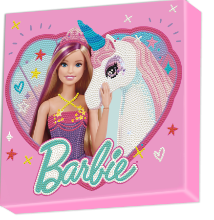 "DIAMOND DOTS radošs dimanta gleznas komplekts ""Barbie I Believe"", 4000 punkti, DBX.094" DBX.094
